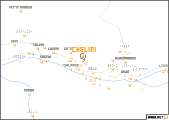 map of Cheliri