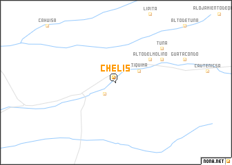 map of Chelis
