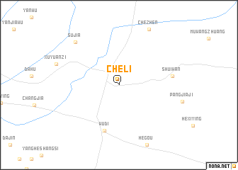 map of Cheli