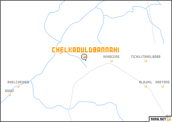 map of Chelka Ould Bannahi