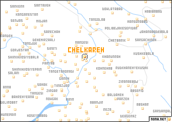 map of Chel Kareh