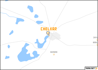 map of Chelkar