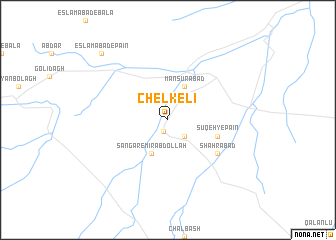 map of Chelkelī