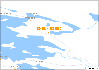 map of Chelkiozero
