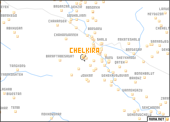 map of Chel Kīrā