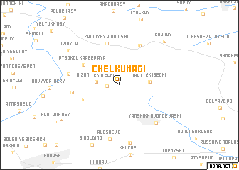 map of Chelkumagi