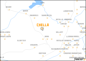 map of Chella