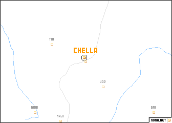 map of Chella