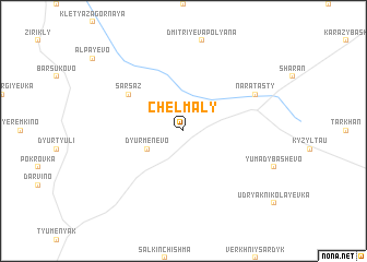 map of Chelmaly