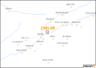 map of Chelma