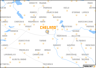 map of Chełmno