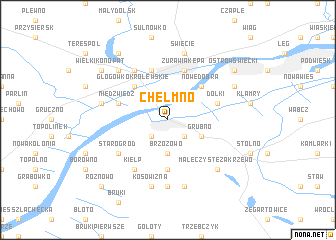 map of Chełmno