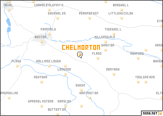 map of Chelmorton