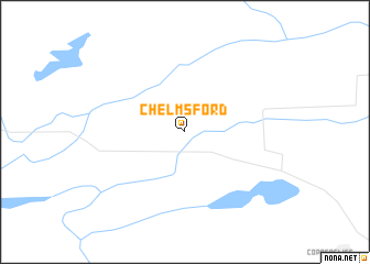 map of Chelmsford