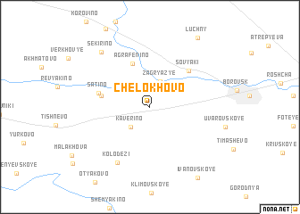 map of Chelokhovo