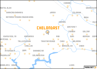 map of Chelon Dast