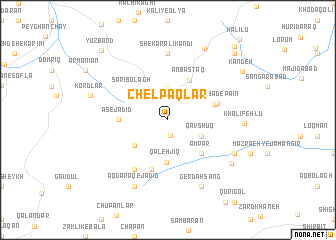 map of Chelpāqlār