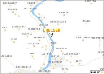 map of Chelsea