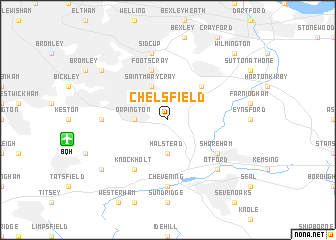 map of Chelsfield