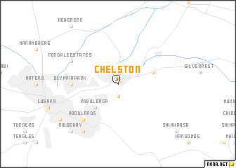 map of Chelston