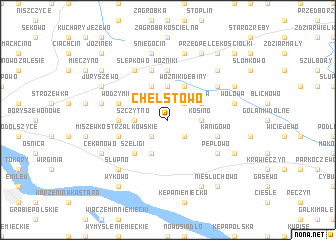 map of Chełstowo