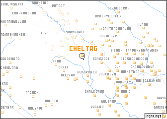 map of Chel Tāg