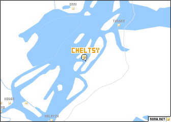 map of Chel\