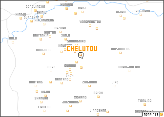 map of Chelutou