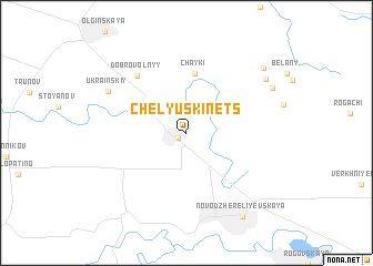 map of Chelyuskinets