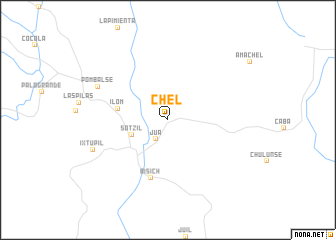 map of Chel