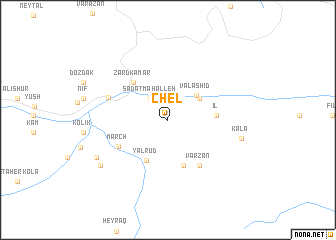 map of Chel