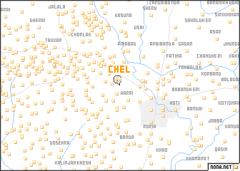 map of Chel