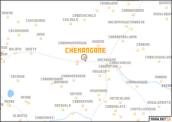 map of Chemangane