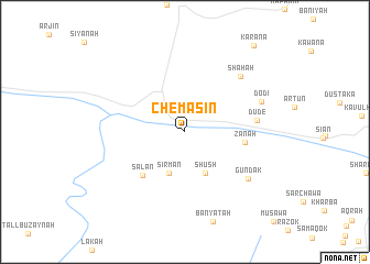 map of Chemasin