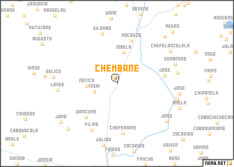 map of Chembane