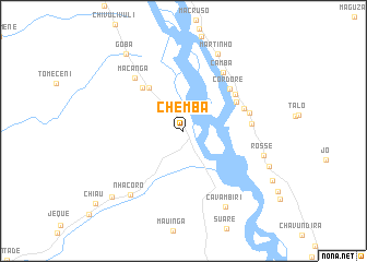 map of Chemba