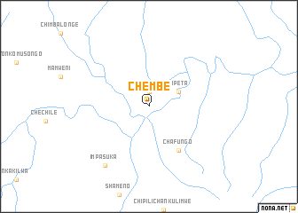 map of Chembe