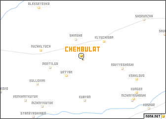 map of Chembulat