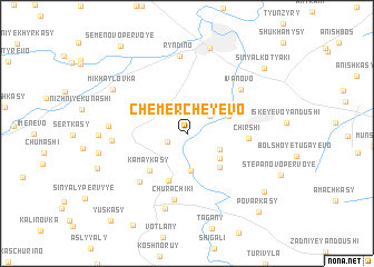 map of Chemercheyevo