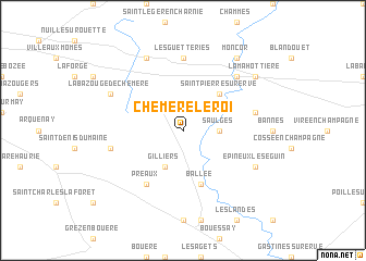 map of Chéméré-le-Roi