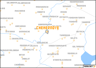 map of Chemernoye