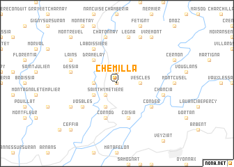 map of Chemilla