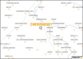 map of Chemin-dʼAisey