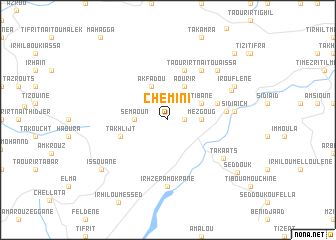 map of Chemini