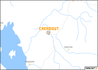 map of Chemoigut