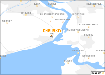 map of Chemskiy
