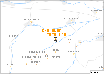 map of Chemul\