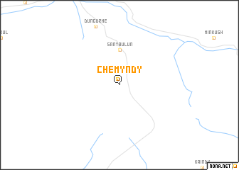 map of Chemyndy