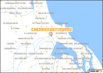 map of Chenaikkudiyiruppu