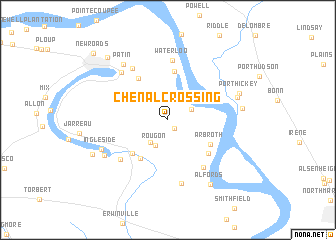 map of Chenal Crossing